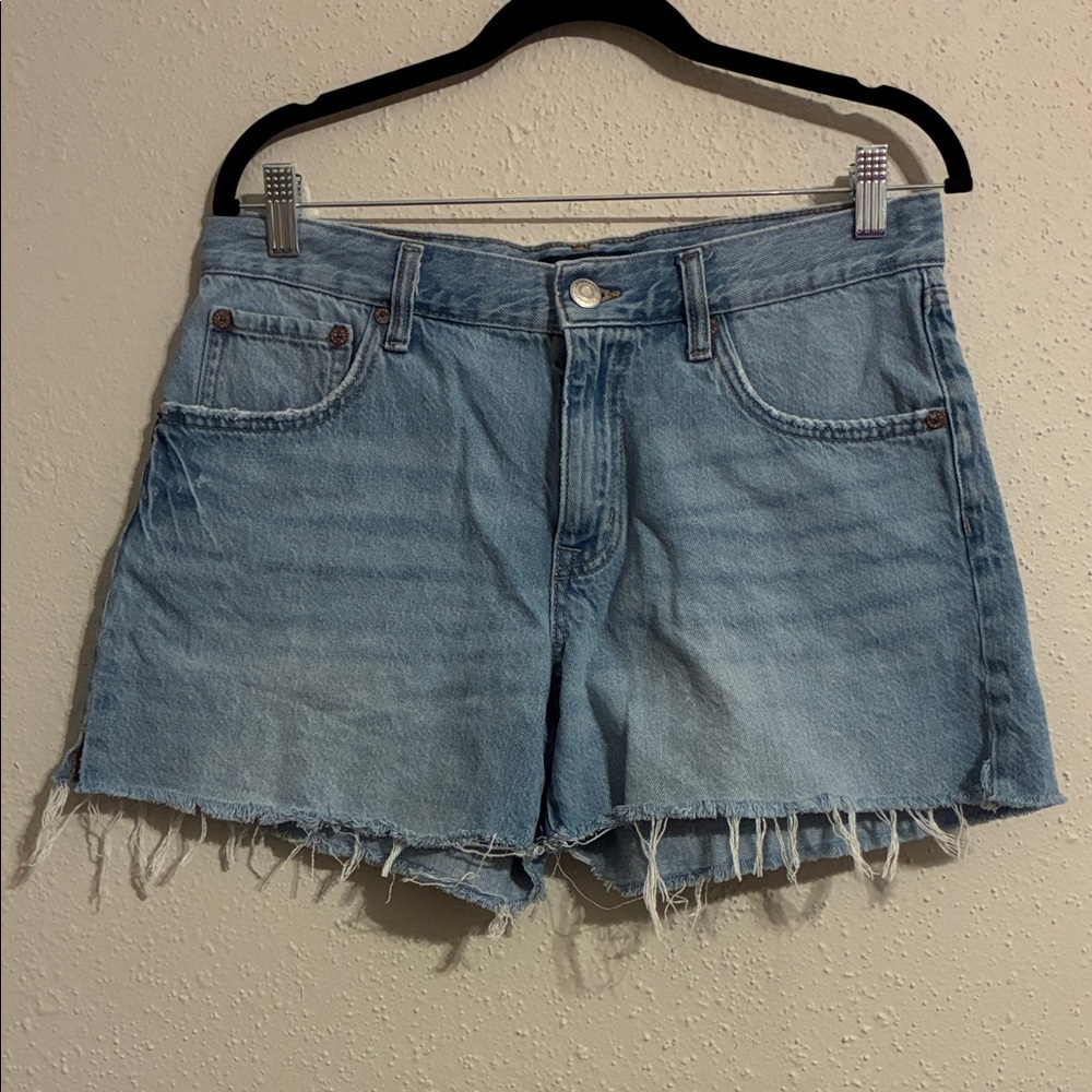 Aero Denim Blue Women's Shorts